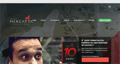 Desktop Screenshot of grupomercatta.com.br