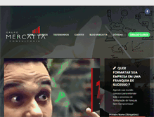 Tablet Screenshot of grupomercatta.com.br